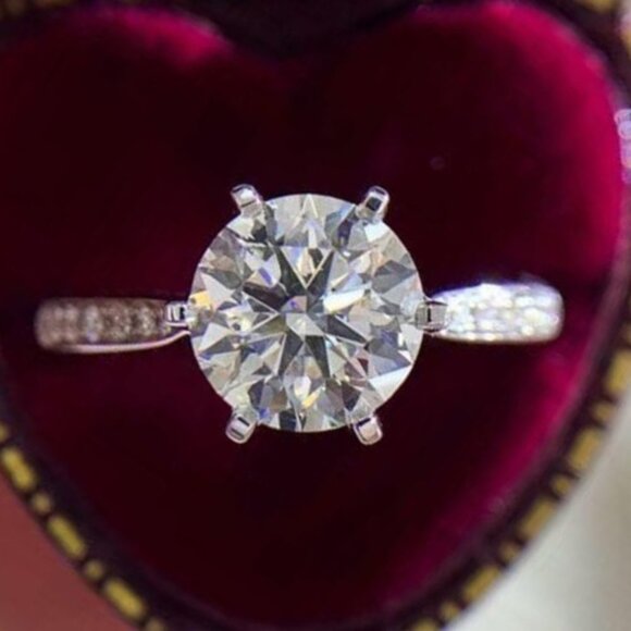 🔥 Exclusive 925 Silver Plated 3A CZ Ring for Women, FB16FA1070 - Picture 1 of 9